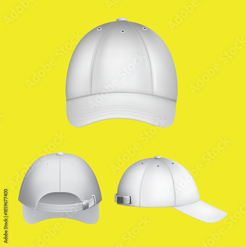 white hat vector