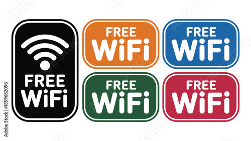 Collection of Free Wifi Icons in Different Colors and Styles internet wireless