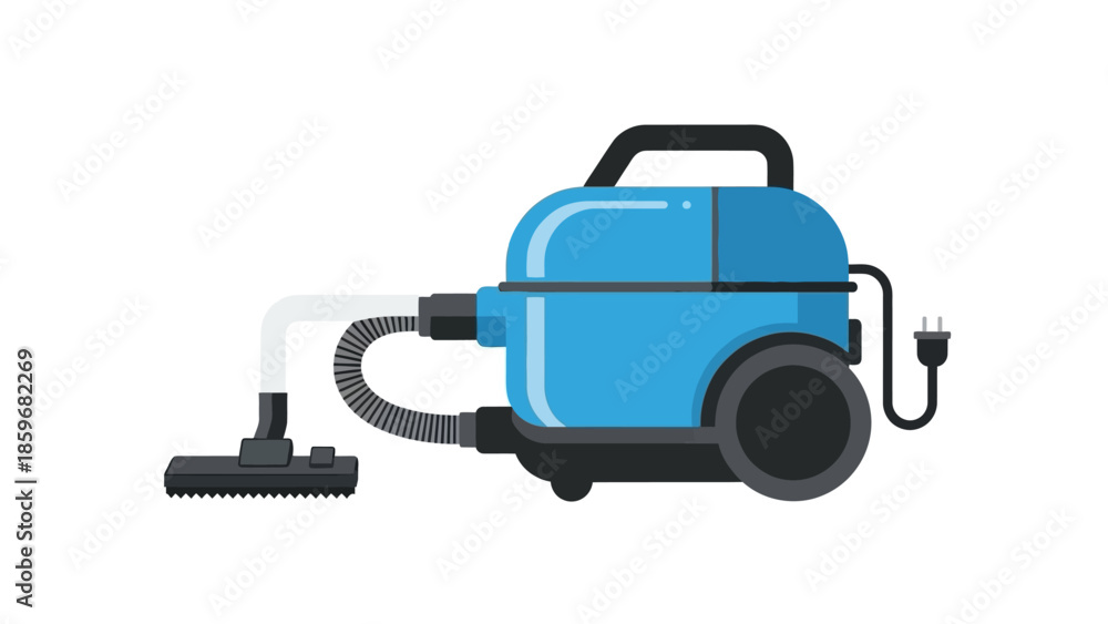 Fototapeta premium Portable Electric Vacuum Cleaner with Hose.