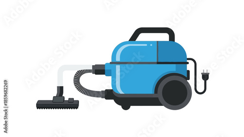 Portable Electric Vacuum Cleaner with Hose.