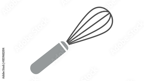 Whisk kitchen utensil for mixing and blending.