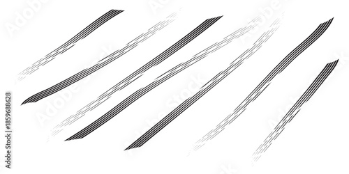 Abstract diagonal brush strokes with varying opacity and texture.