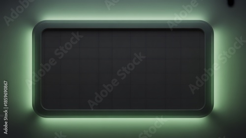 Modern illuminated wall art