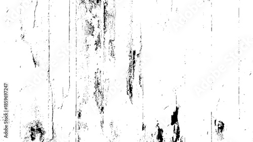 Grunge texture with black smudges and scratches on white surface