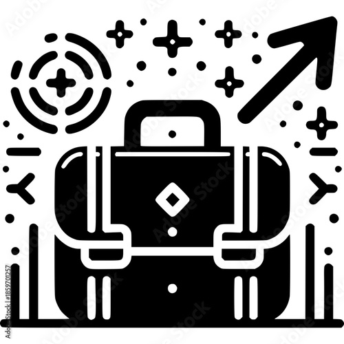 VENTURE Business Undertaking Icon Vector