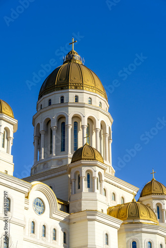 National Cathedral (People's Salvation Cathedral) exterior detail