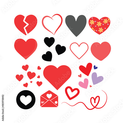 Vector file illustration with simple text