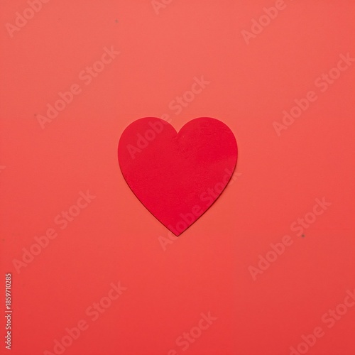 Heart Shape on Pink Background for Decoration and Creative Projects