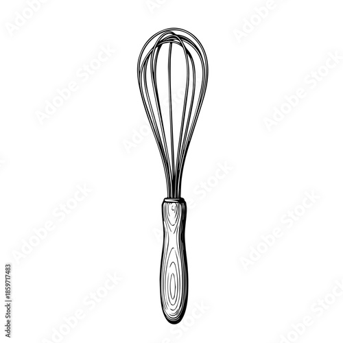 Classic wire whisk