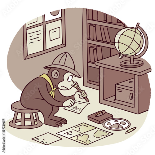 Detective Monkey Investigator 1