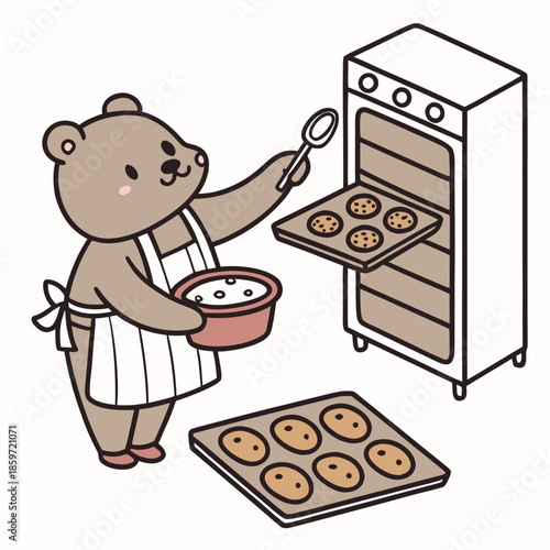 Baker Bear Dessert Maker 1