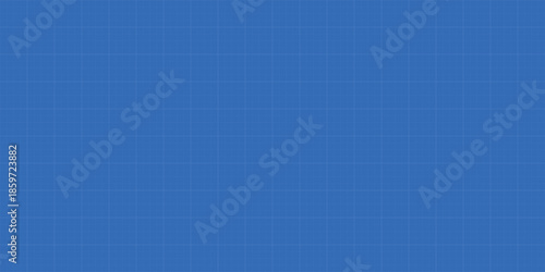 Blueprint graph paper background. Line grid pattern.