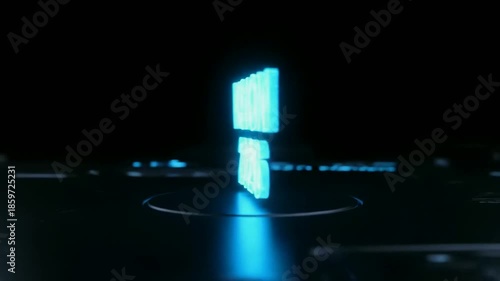 A futuristic video showcasing the vision for 2026 in a dark background