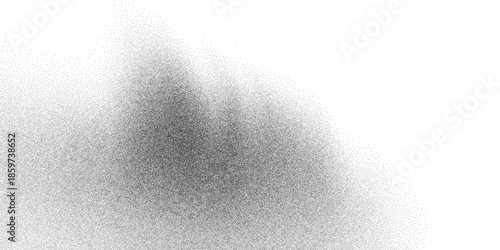 Monochrome stipple gradient, light dust cloud with airy motion feel, clean minimal noise texture background, vector illustration