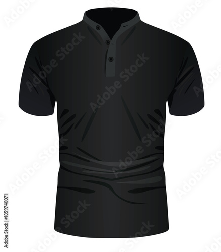 Black man t shirt. vector illustration