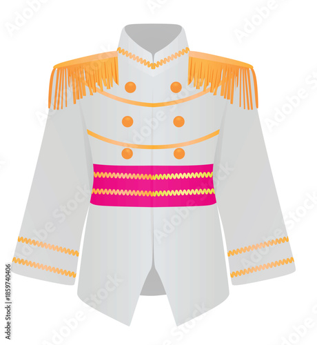 King or prince suit. vector