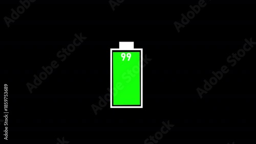 Battery Charging Animation, Low Battery Animation, Battery Level Indicator, Power Battery Animation, Battery Percentage Animation, Energy Charging Animation, Battery Status Animation, Battery Progress
