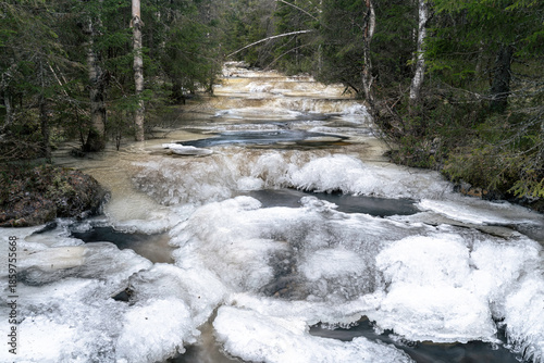 By the Vålsjøelva River of the Totenåsen Hills, Norway, December 2025.