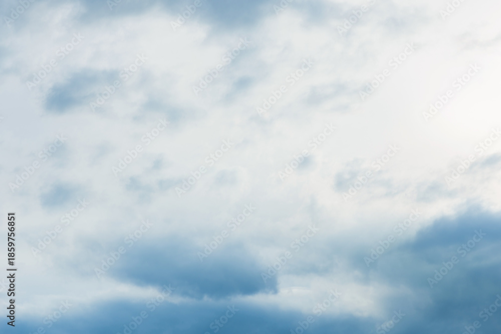 Fototapeta premium Sky and clouds as a background.