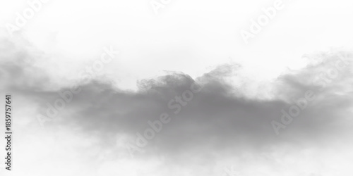 A dark background with a cloud of smoke floating in the air