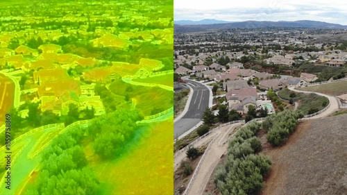 A Search and Rescue SAR Training Video to help teach people how to use Infrared technology to interpret terrain and find lost subjects on a a hiking and Horse Trail with a drone