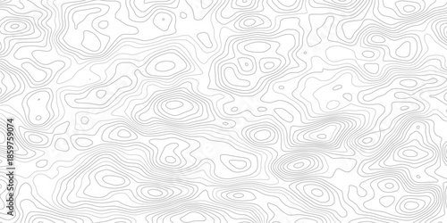 Gray wave paper curved reliefs abstract on transparent background, Abstract topographic contours map background, topography line map. Vintage outdoors style. World map Template. Stock vector