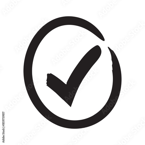 Check mark in circle Vector