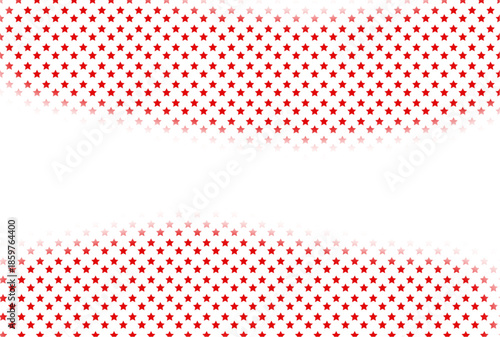 Vibrant red star pattern on white background for design