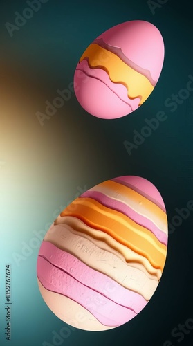 pink and yellow candy