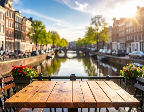 canal in amsterdam