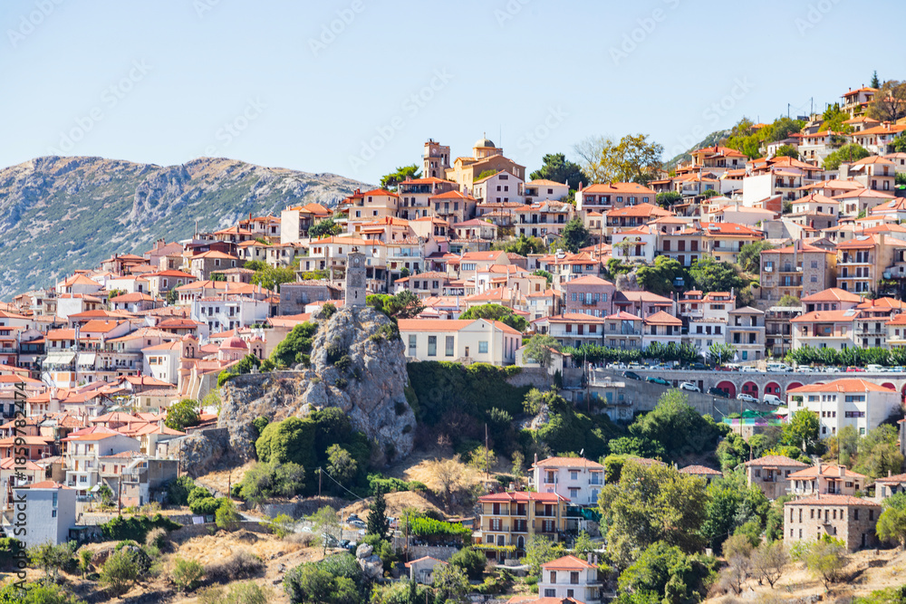 Fototapeta premium Town of Arachova in Greece