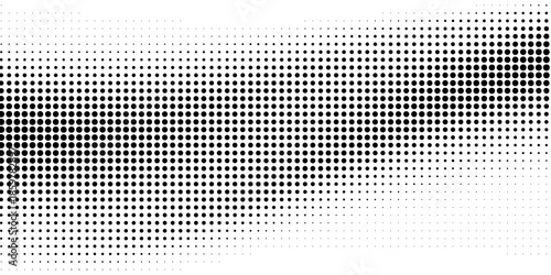 Grunge halftone gradient background. Faded grit noise texture. White and black sand wallpaper. Retro pixelated background. Anime or manga style comic overlay.