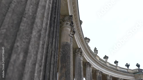 Sanssouci Palace is an 18th-century Rococo palace in Potsdam, Germany, built for King Frederick the Great and part of a UNESCO World Heritage Site. 4 k video
