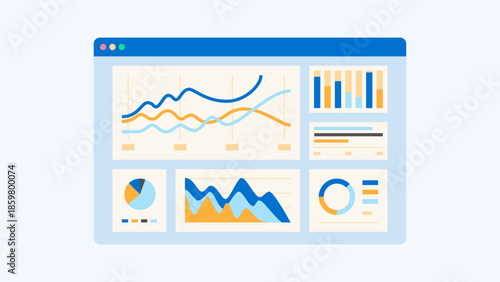 Browser Window x Charts and Graphs