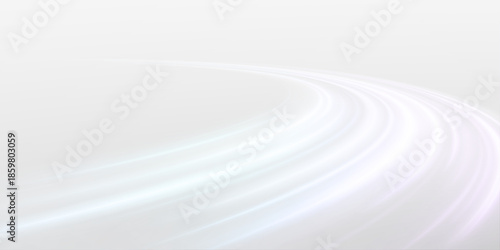 Futuristic neon highway, glowing speed effect. Dynamic road streak, abstract technology design.