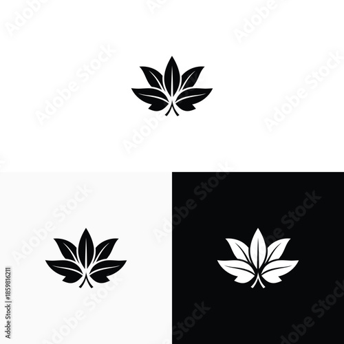 flower for Beauty Natural Essential Oil logo design