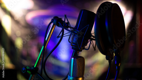 micrófono de estudio