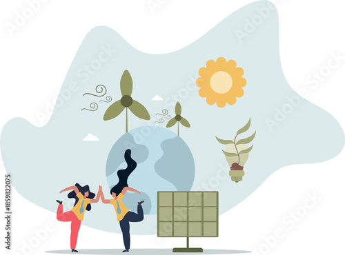 Environmental impact assessment for effect analysis.life and employment of people.