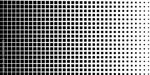 Pixel mosaic. Pixelated pattern, dispersion grayscale background. Modern hafltone illustrations vector graphic old