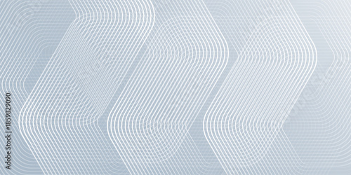 Abstract hexagon lines on gray background. Gradient geometric mnimalist gradient good nice