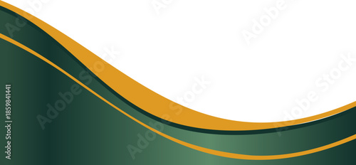 Elegant Abstract Wave Banner