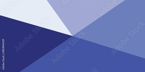 Geometric Abstract Background with Shades of Blue.