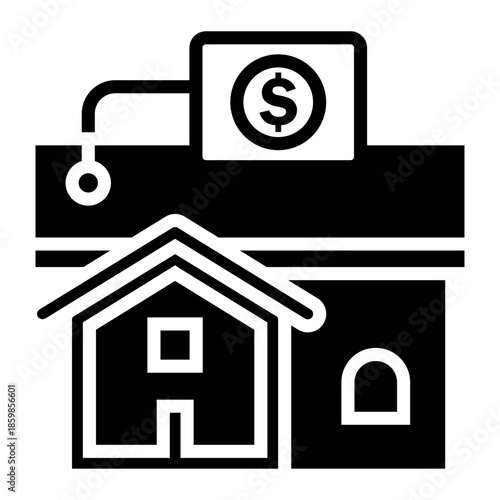 real estate agent Solid icon