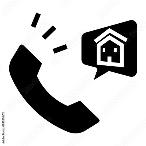 real estate agent Solid icon