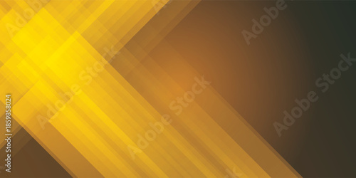 Dynamic abstract golden yellow and brown gradient background with overlapping translucent diagonal shapes.