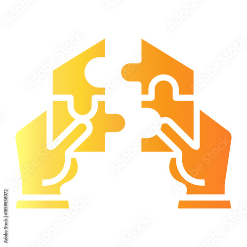 real estate agent Gradient icon