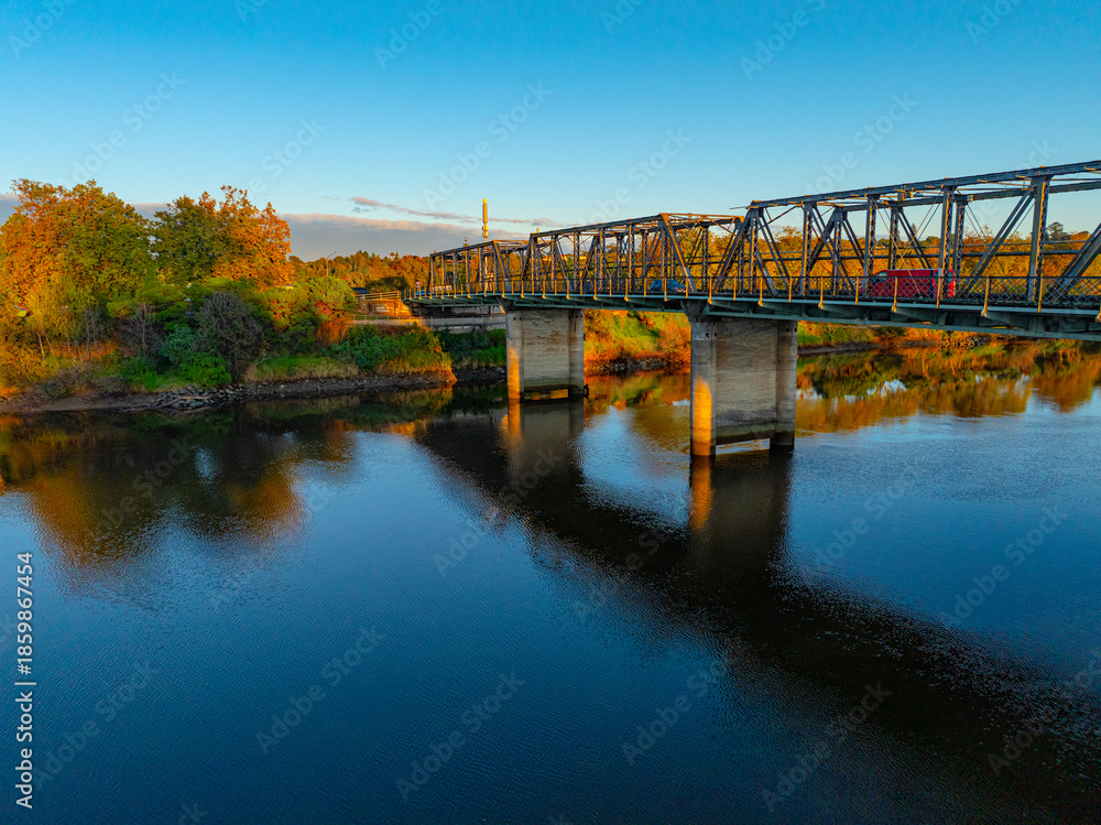 Fototapeta premium Beautiful scenery of Whanganui, New Zealand.