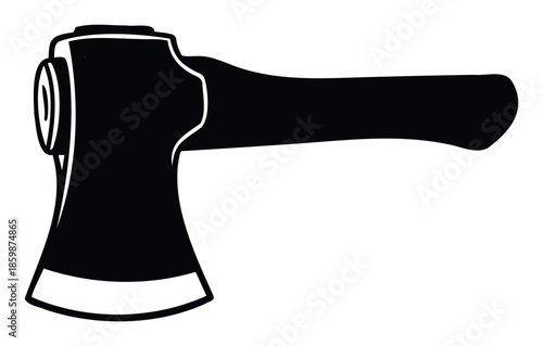 A sharp, durable chopping axe essential for outdoor activities, camping, and woodworking projects, providing a robust tool for various manual labor tasks