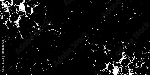 Scratched Grunge Urban Background Texture Vector. Dust Overlay Distress Grainy Grungy Effect. Distressed Backdrop Vector Illustration. Isolated Black on White Background. eps 10