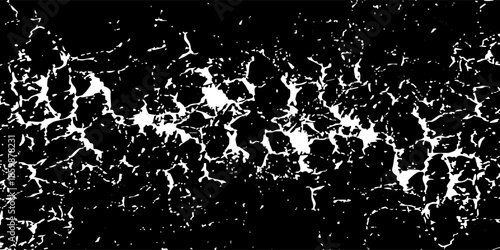 Scratched Grunge Urban Background Texture Vector. Dust Overlay Distress Grainy Grungy Effect. Distressed Backdrop Vector Illustration. Isolated Black on White Background. eps 10